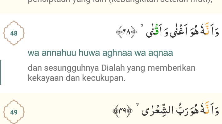 Gada miskin, yang ada kurang bersyukur..