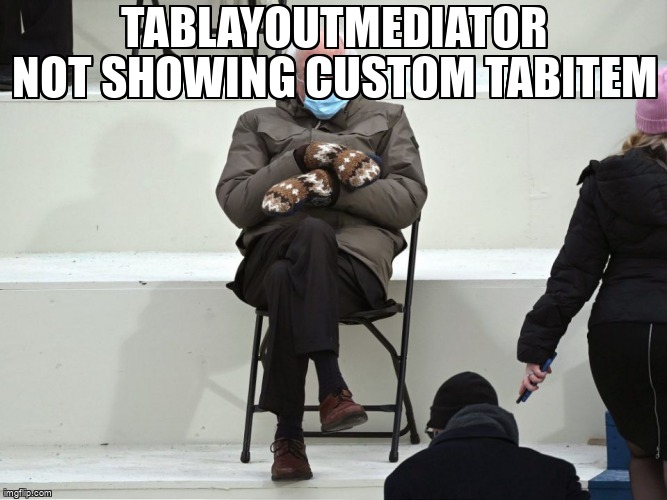 overflow_meme's tweet image. TabLayoutMediator not showing custom TabItem stackoverflow.com/questions/6647… #kotlin #tabs #androidtablayout #android #androidviewpager2