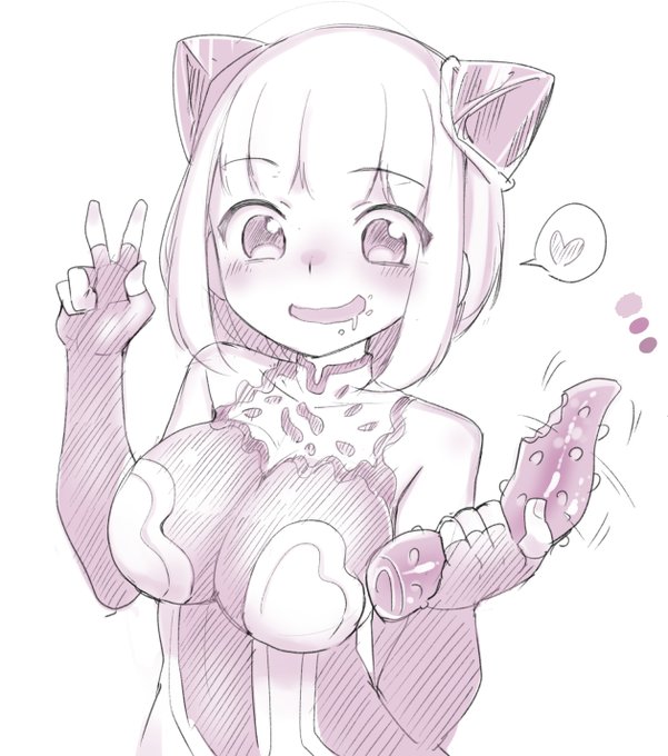 昔描いた対魔姉妹。ちょっと加筆修正した 