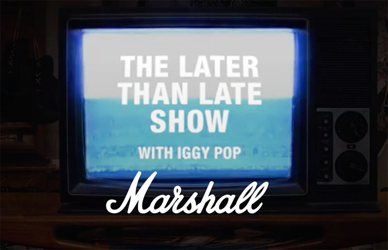 pascalparole's tweet photo. Rock n roll, la présentation par @IggyPop des intra-auriculaires Mode II de Marshall suivi du concert virtuel des "Viagra Boys" #Marshallheadphones #ModeII https://t.co/exHXbNwcW9