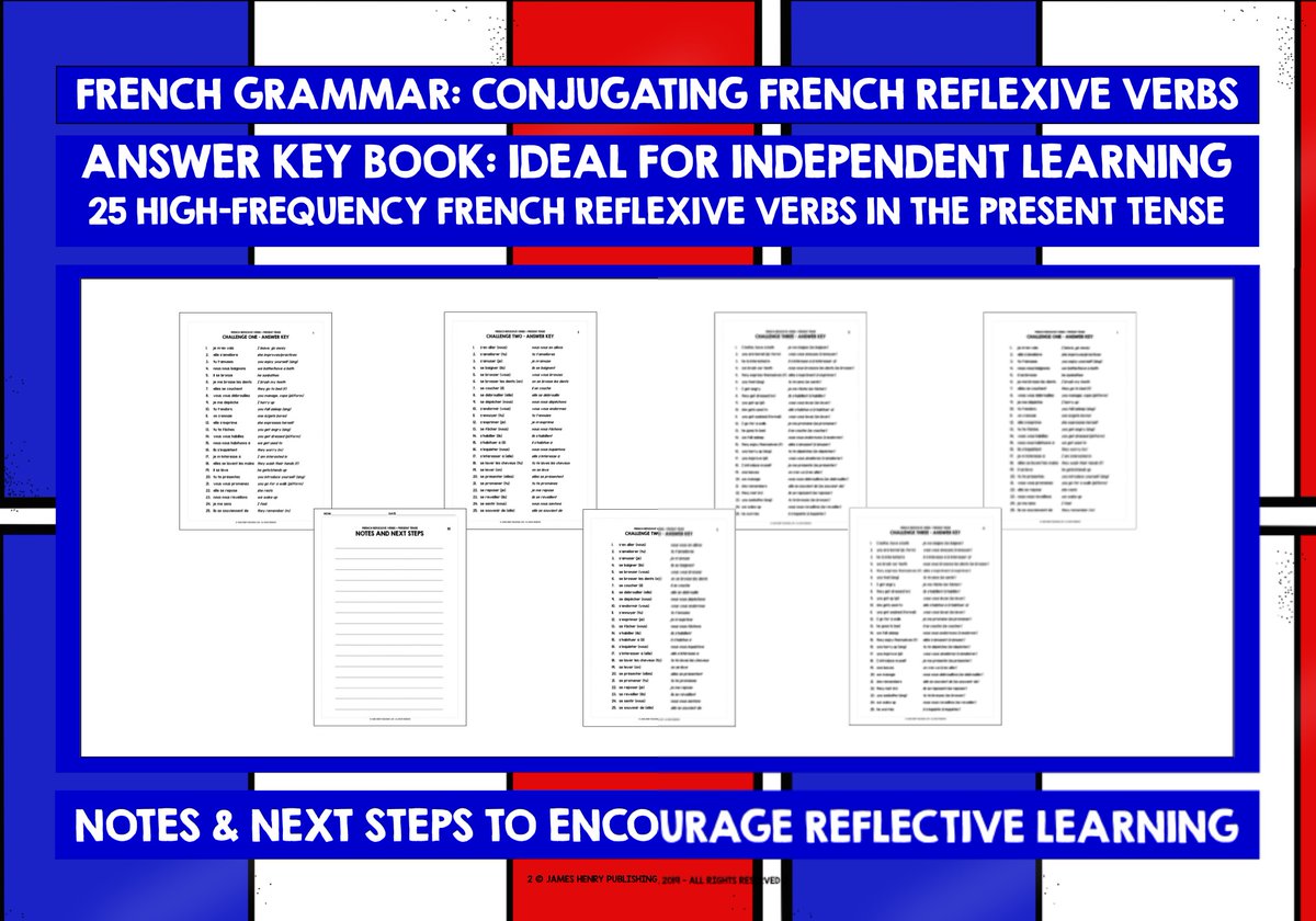 LivelyLangs's tweet photo. #frenchreflexiveverbs #frenchverbs #verbespronominaux #learnfrench #frenchgrammar #frenchconjugation #frenchworksheets #frenchgrammarworksheets #frenchteacher #ks3french #ks4french #ks5french #beginnerfrench #intermediatefrench #frenchpresenttense https://t.co/HTrwM6mDlt https://t.co/xCNDltYtZC