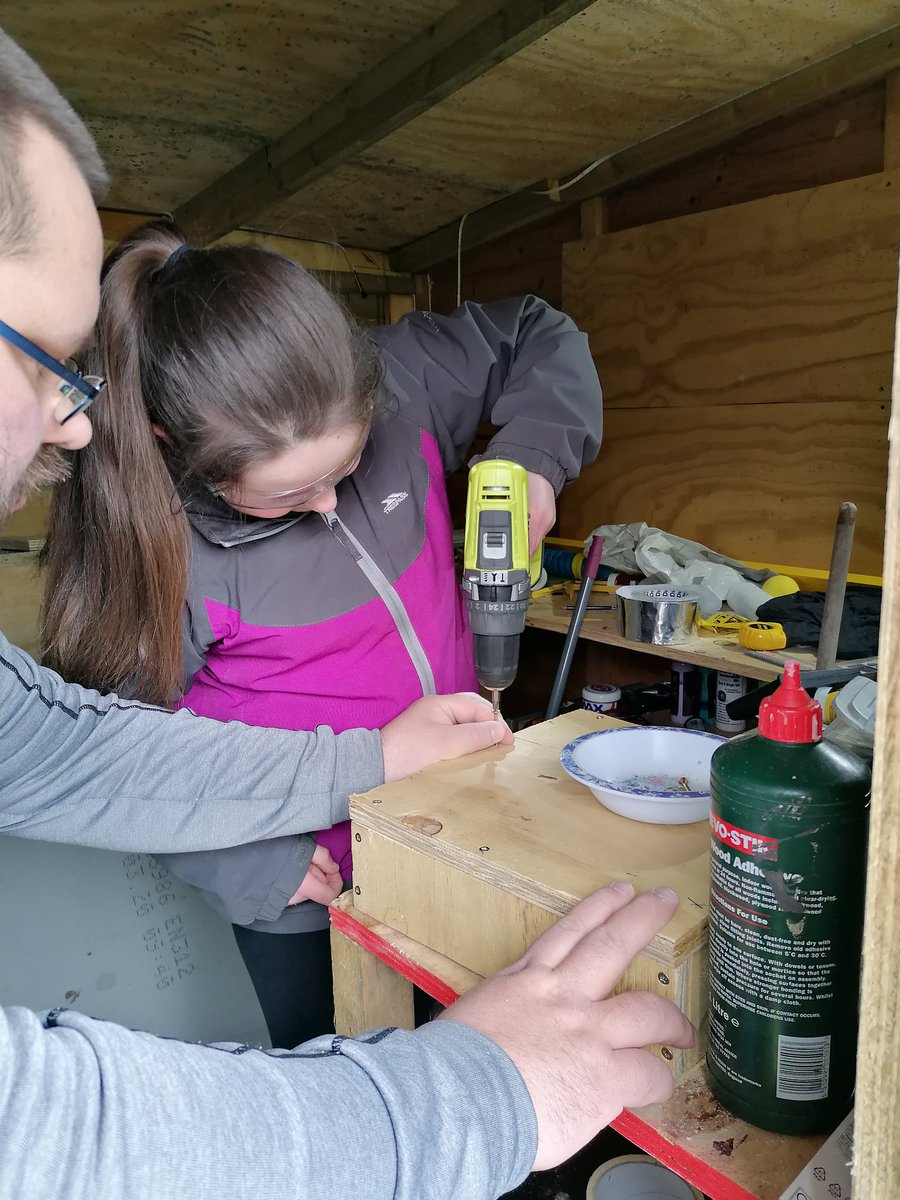 Building a bird bath 🐦 for the John Muir challenge @MrsEdwards_VPS