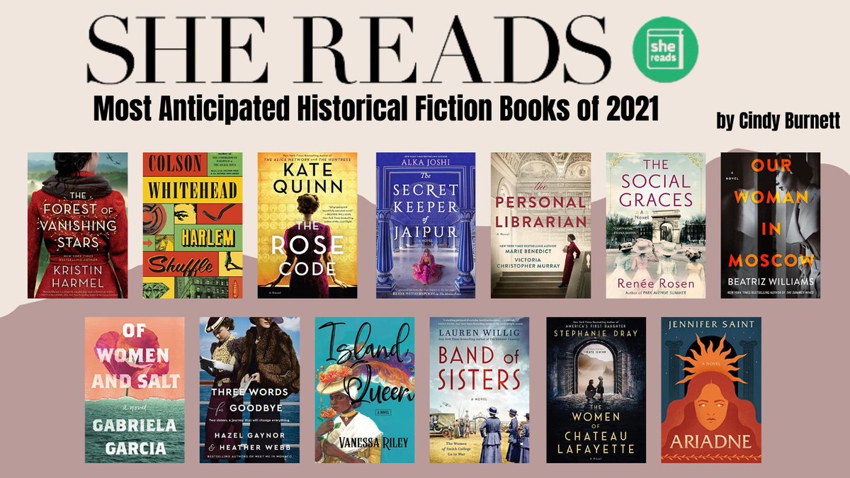 burn555555's tweet image. My Most Anticipated Historical Fiction Books of 2021 went live yesterday!  So so many god books coming out soon in the genre. Check out the list here: shereads.com/most-anticipat….