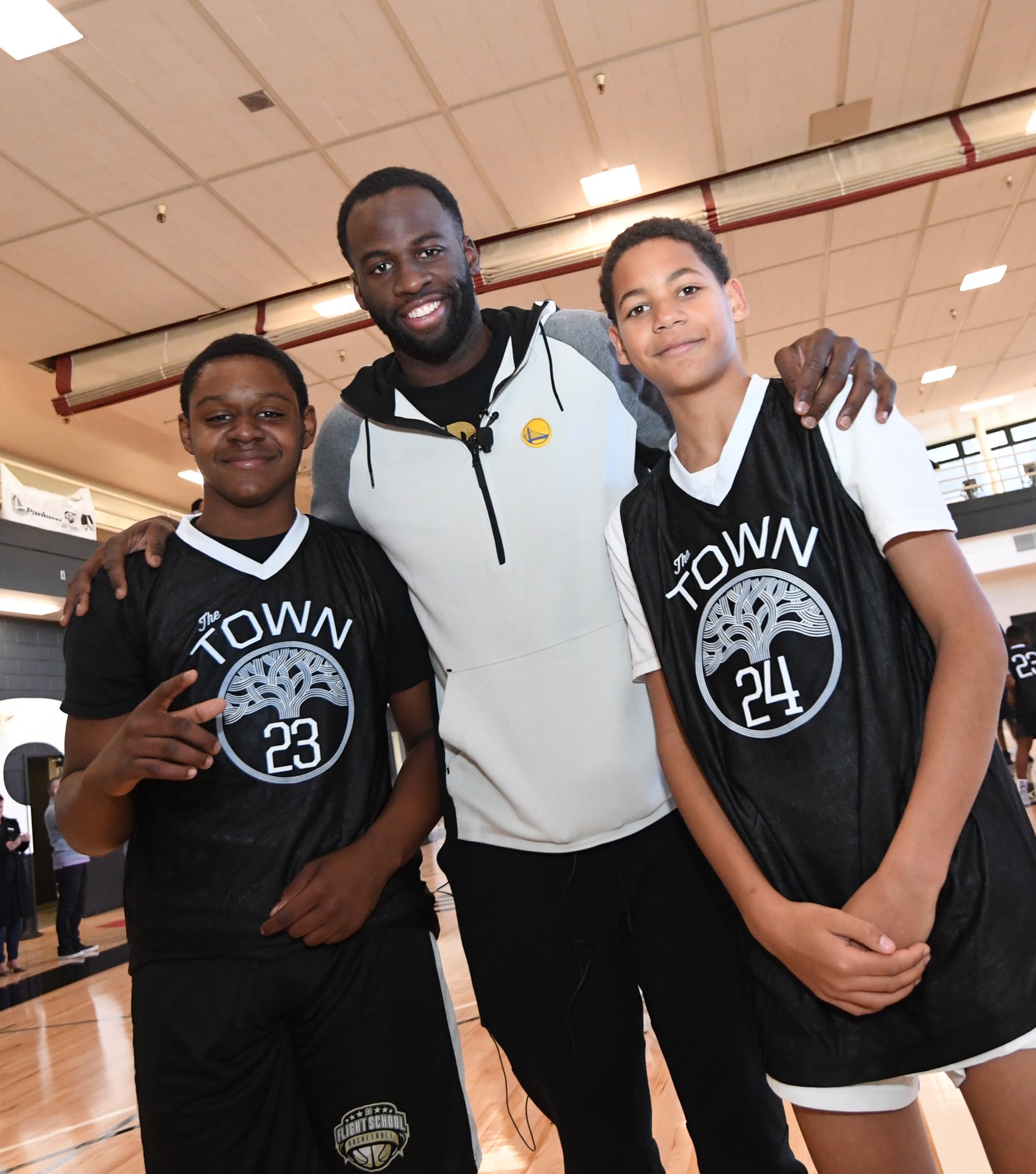 Happy Birthday   to unveiling the \"Draymond Green Court\" at Downtown Oakland YMCA. 