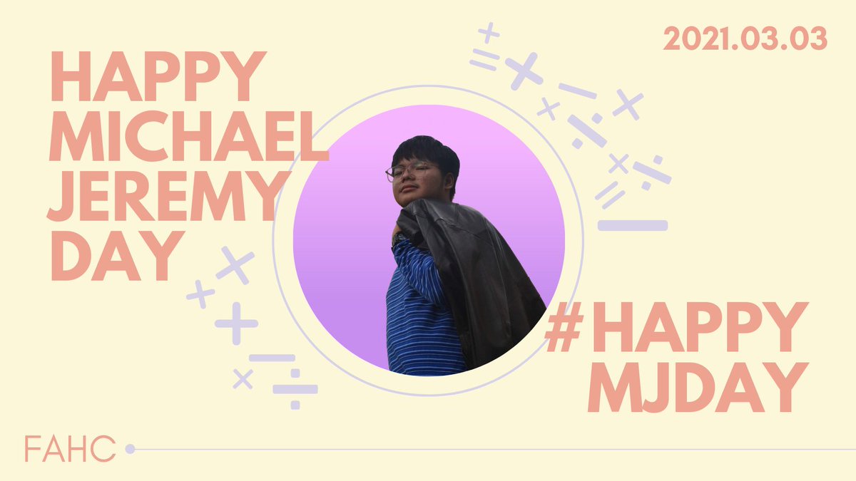 FreeAcadHelpPH's tweet photo. To our intelligent, outspoken, and trustworthy Finance Head, Michael Jeremy Gomez, the Free Academic Help for a Cause team wishes you a very happy birthday! 🎉

We are very proud of all your achievements. FAHC is beyond grateful and lucky to have you on the team.

#HappyMJDay https://t.co/uEQmZhXowU