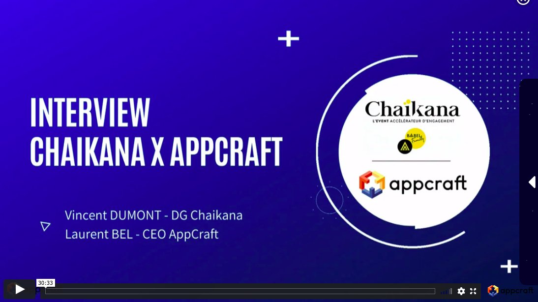 Événementiel : quelles perspectives pour 2021 ?
Découvrez l'interview de <a href="/_Vincent_Dumont/">Vincent DUMONT</a> notre DG, au micro de Laurent Bel, CEO d'<a href="/AppcraftE/">AppCraft Events</a> lors du Digital Events.
digital.events.appcraft.events/workshops/agen…