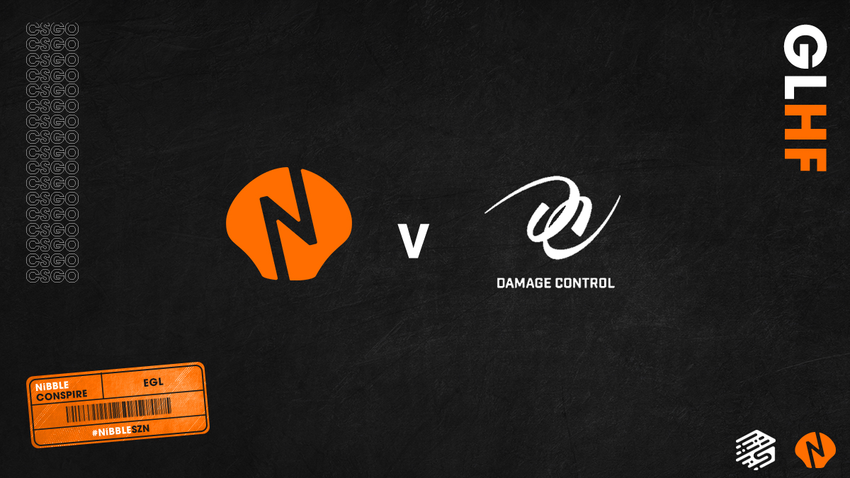 It's game night tonight at 7:30 we take on <a href="/DamageControlza/">Damage Control</a> for the <a href="/evesportsZA/">EveSports</a> lower bracket.

The game will be streamed on bit.ly/3sOircL!

Let's get some revenge for Sunday!
<a href="/Dagger_ZA/">Jake Trupp</a> <a href="/RogueZz_ZA/">David Smith</a> <a href="/NiBBLE_1van2i/">Ivan</a> <a href="/MogmatZA/">Mogmat</a> <a href="/CahilHenry/">Cahil Leyte</a> #NiBBLESZN