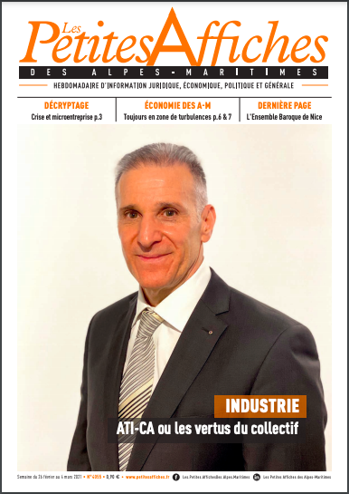 ATI_CotedAzur's tweet photo. Merci @PetitesAffiches d'avoir mis à la Une notre président @mich_manago et d'avoir relayé notre dernière Assemblée Générale. 
A lire dans l'édition de cette semaine.
#industrie #AlpesMaritimes #collectif https://t.co/4JmzF4BsEL