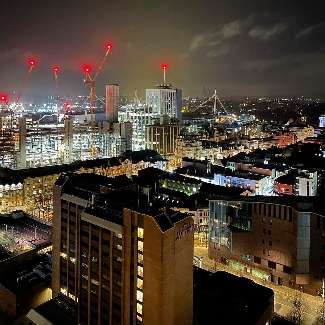 VisitCardiff's tweet photo. Photo of the day📸 - @grandsnap
"Don’t you love Cardiff at night?"
Follow our Instagram account to see more great photos of Cardiff, taken by the people who know and love it most. 👇
https://t.co/eDOTawXYBI
#VisitCardiffLater https://t.co/zEZapNw2rC