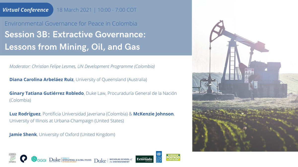EnvPeacebuild's tweet photo. What have we learned about #Extractives, the #Environment, and #Security in #Colombia? 

Read more about the program here: https://t.co/2Jqhnwc0pF

@ELIORG @GGGICol @DUCIGS @UAmbiente @UNDP #SwedishPostcodeFoundation https://t.co/RywhlMvr8H