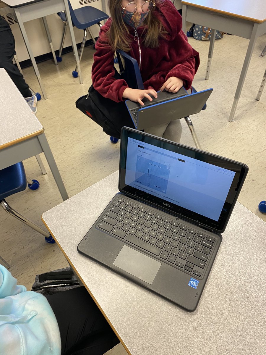 MsLongeway's tweet image. We LOVED the opportunity to play battleship in math with @geogebra today!!! Such a fun way to practice coordinates!! @FenelonTownship #tldsbmath #tldsblearns