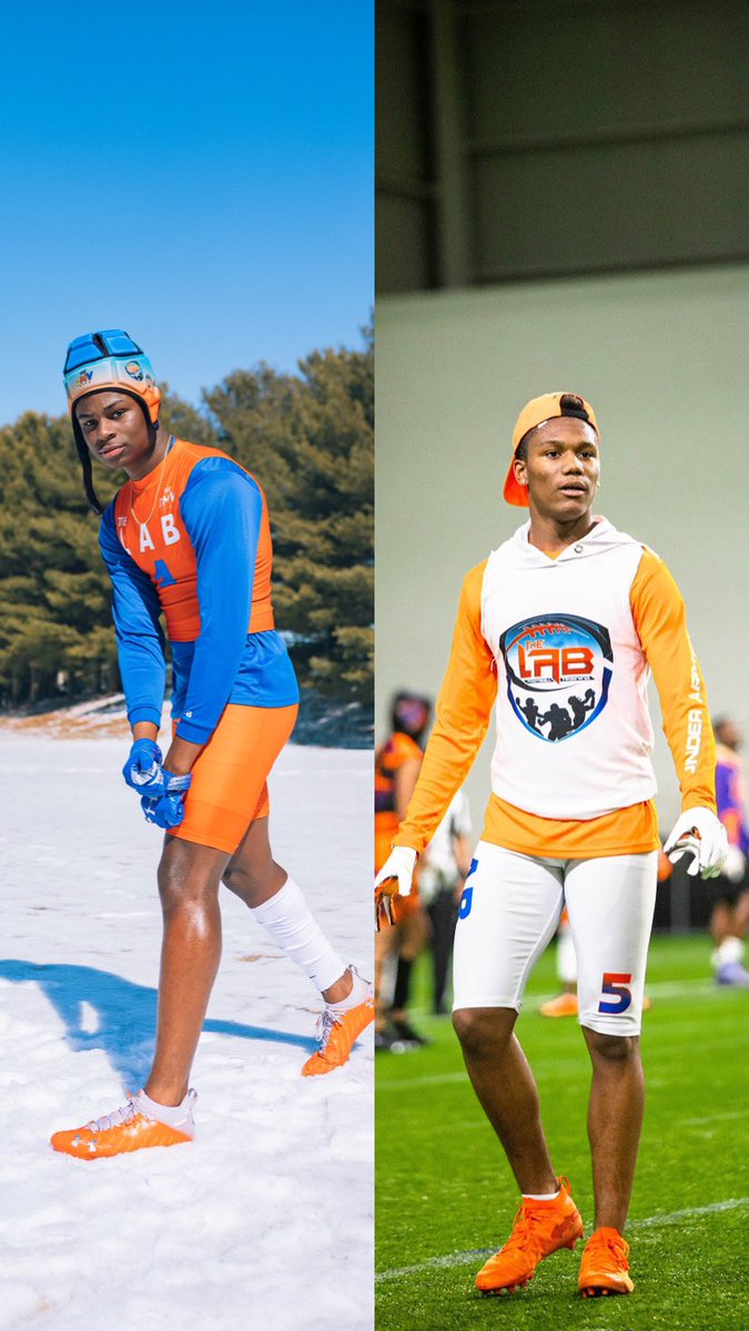 QB Lab Skills Academy (@qblab_dc) on Twitter photo Jahmal Edwards
6’1
3.5 gpa
Theodore Roosevelt (DC)
Class of 2022
Winston Page
6’1
4.0 gpa
Theodore Roosevelt (DC)
Class of 2022
Both WRs Dominate every tournament we go to. I have seen plenty of WRs in the DMV area, you can not name a duo better. Coaches DM me now! <a href="/DMV_Hype/">the DMV Hype</a> Jahmal Edwards
6’1
3.5 gpa
Theodore Roosevelt (DC)
Class of 2022
Winston Page
6’1
4.0 gpa
Theodore Roosevelt (DC)
Class of 2022
Both WRs Dominate every tournament we go to. I have seen plenty of WRs in the DMV area, you can not name a duo better. Coaches DM me now! <a href="/DMV_Hype/">the DMV Hype</a>