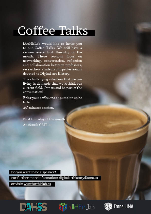 airun72's tweet photo. Don’t forget!! Today, at 18:00 (CET), #CoffeeTalk with @uclab_potsdam about their project "Restaging Fashion. Digital contextualization of vestimentary sources”. A #DAHSS and @TransUMA initiative. More info: https://t.co/oh0ihynPJH https://t.co/stDWAtA0TP