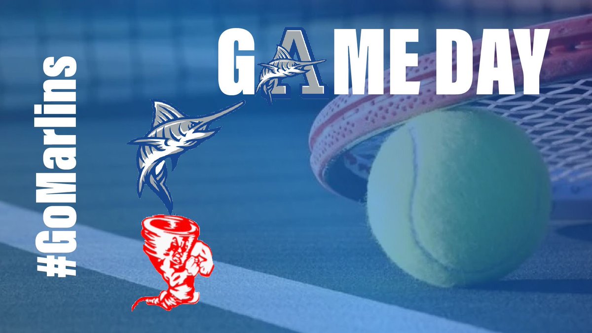 It’s Game Day Marlins!  Good luck to the Marlin Tennis teams as they play Bay HS.  #GoMarlins