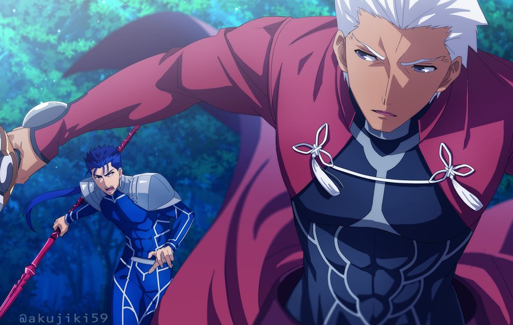 Fate もはや公式なアーチャー ランサーがすごい