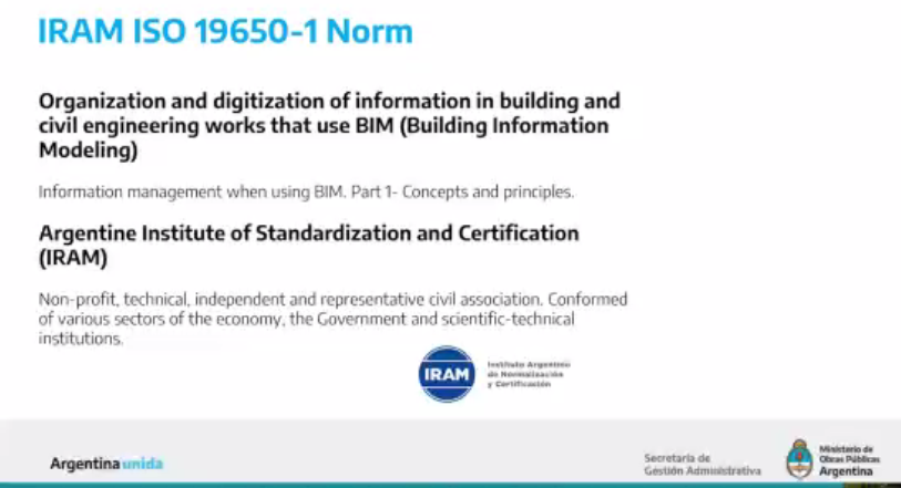 Great to see how Argentina has developed The National #BIM Strategy exploiting BIM as the main tool for change towards the digital transformation. The concept of Public Digital Transformation&amp; the National BIM Library are golden achievements.<a href="/ObrasPublicasAR/">Ministerio de Obras Públicas</a> <a href="/CambridgeCDBB/">Centre for Digital Built Britain</a>