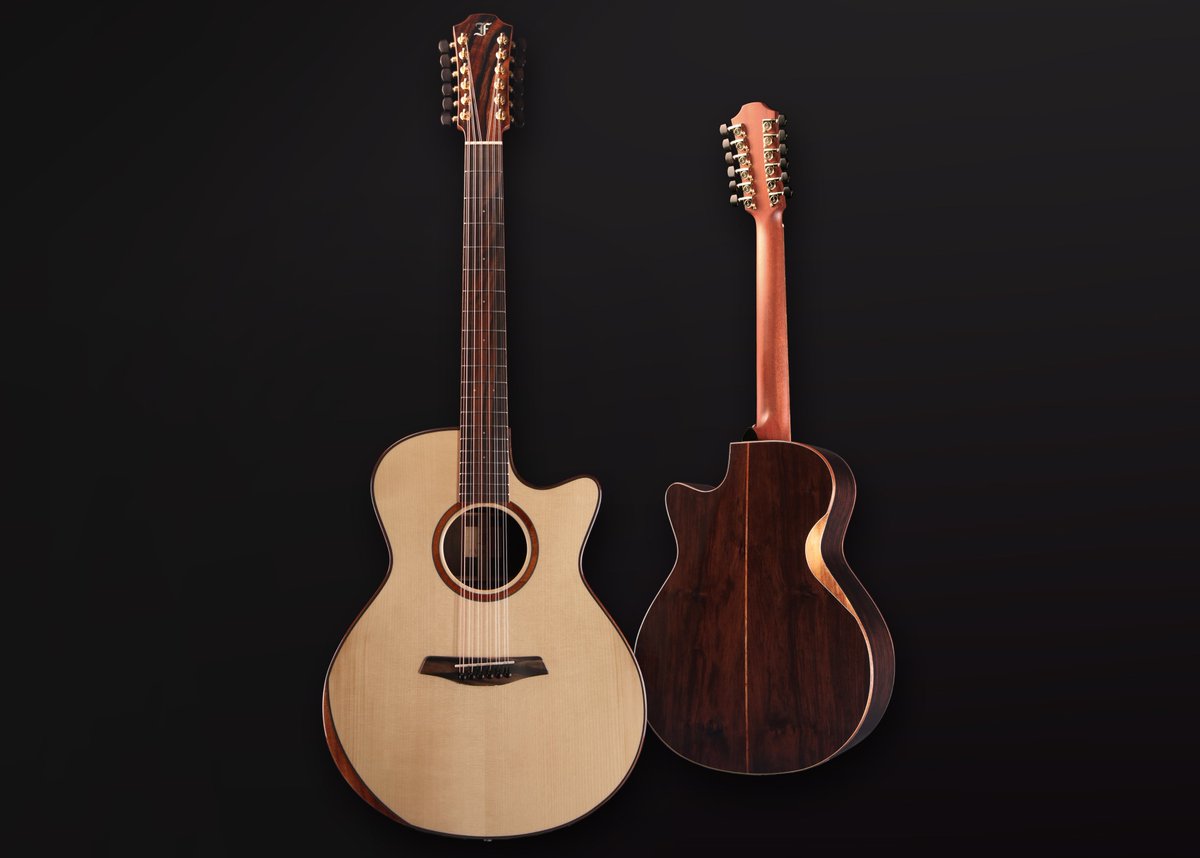 FurchGuitars's tweet photo. We have quite few pics for you today of a Rainbow Gc-AB 12. A tuned 12-string with Bevel Duo for playing comfort, Sitka Spruce top, back and sides from African Blackwood, all Master Grade. 🌞🎸🔥 Build your own guitar 🌈 🎸: https://t.co/OpBiB88pZB

#furchguitars #12string https://t.co/VeizvjdnwD