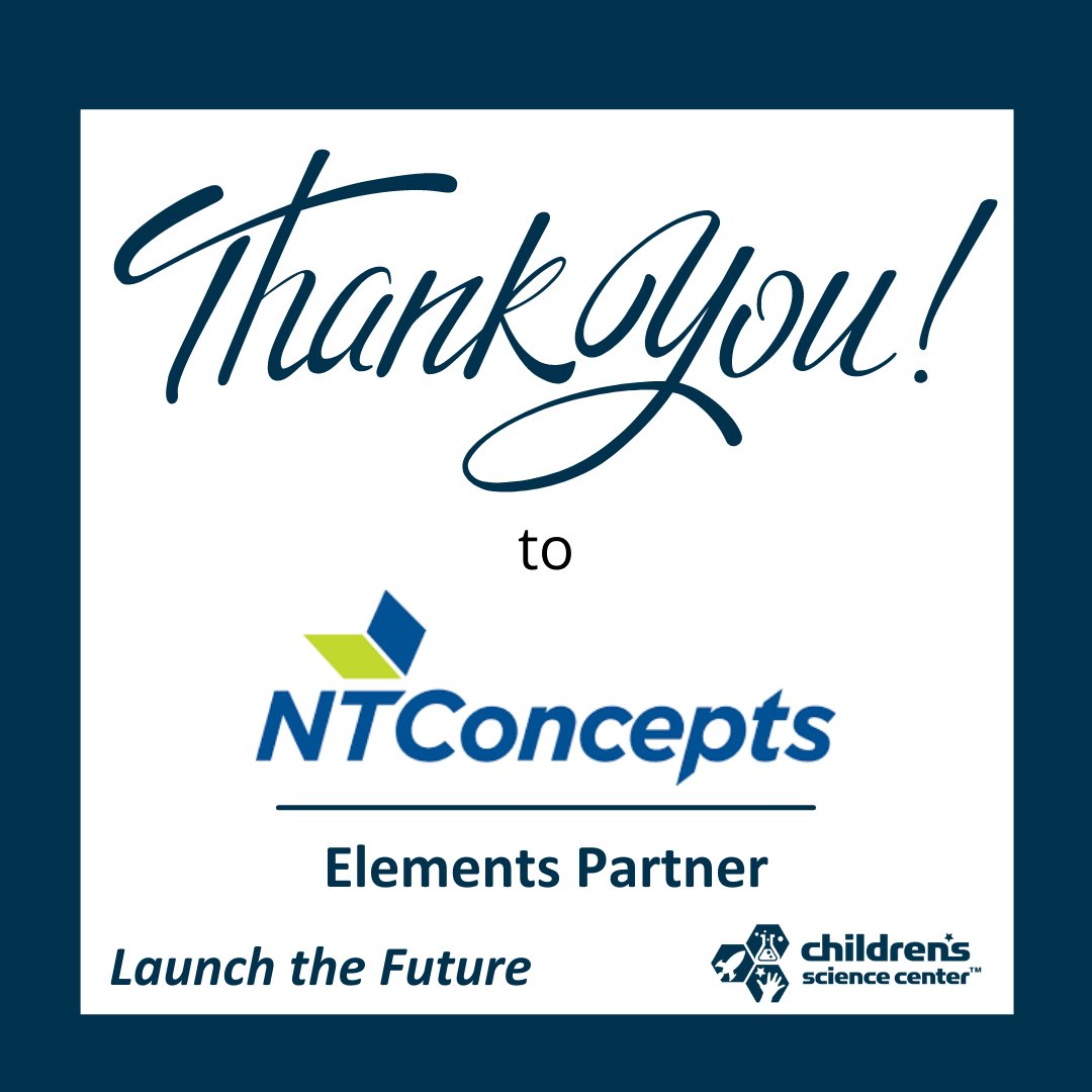 ChildrensSciCenter (@childsci) on Twitter photo Thank you <a href="/NT_Concepts/">NT Concepts</a> for joining us to Launch the Future and bring a world-class science center to Northern Virginia as an Elements Partner! #Thankyou #Community Thank you <a href="/NT_Concepts/">NT Concepts</a> for joining us to Launch the Future and bring a world-class science center to Northern Virginia as an Elements Partner! #Thankyou #Community