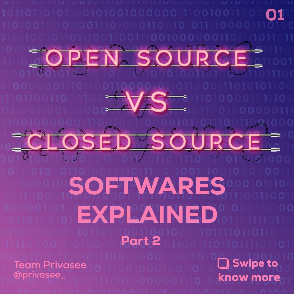see_priva's tweet image. Softwares are either Open Source or Closed Source. Both have an important impact on our privacy.
What are source codes in the first place, you ask? Which one is more secure?🧐
Well! We got answers to all your questions😌
Part 2/2
#privacy #Google #sourcecodes