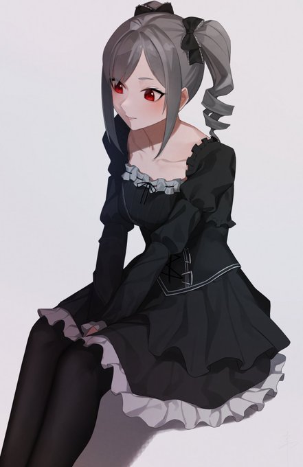 最近蘭子描いてないのでれんしゅう 