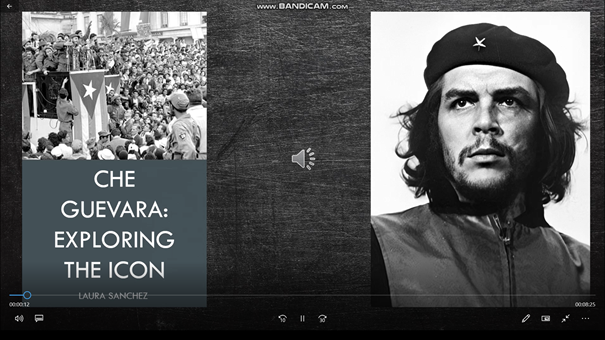 Lang4globcomCov's tweet photo. Very informative video "Che Guevara: exploring the Icon" by 1 of our student Laura Sanchez- 2nd year student for the module Regional Perspectives on Intercultural Communication. https://t.co/fTBtqVfWS0
Thanks Laura for sharing your work with us !
#languagesstudent #spanish https://t.co/9l8DCpFfWK
