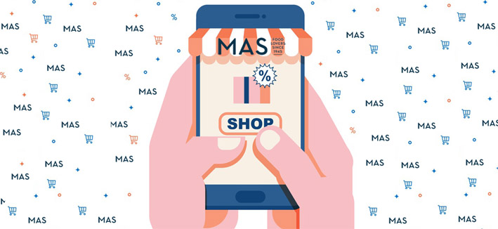 Compra #MASFoodLovers online i t'ho portem a casa o a l'oficina. 🛒masfoodlovershop.com 
Portes gratuïts a partir de 60€.  I 10% de descompte en la 2º compra.
I si ho prefereixes, fes la teva comanda a <a href="/Glovo_ES/">Glovo</a>  , @manzaning  o l'App de <a href="/lilladiagonal/">L'illa Diagonal</a>