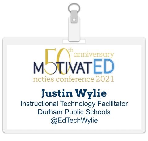 EdTechWylie's tweet photo. Are you attending #NCTIES2021 this year?! As always, it's the best PD for the buck in the state of North Carolina! https://t.co/jTpwlMilnw