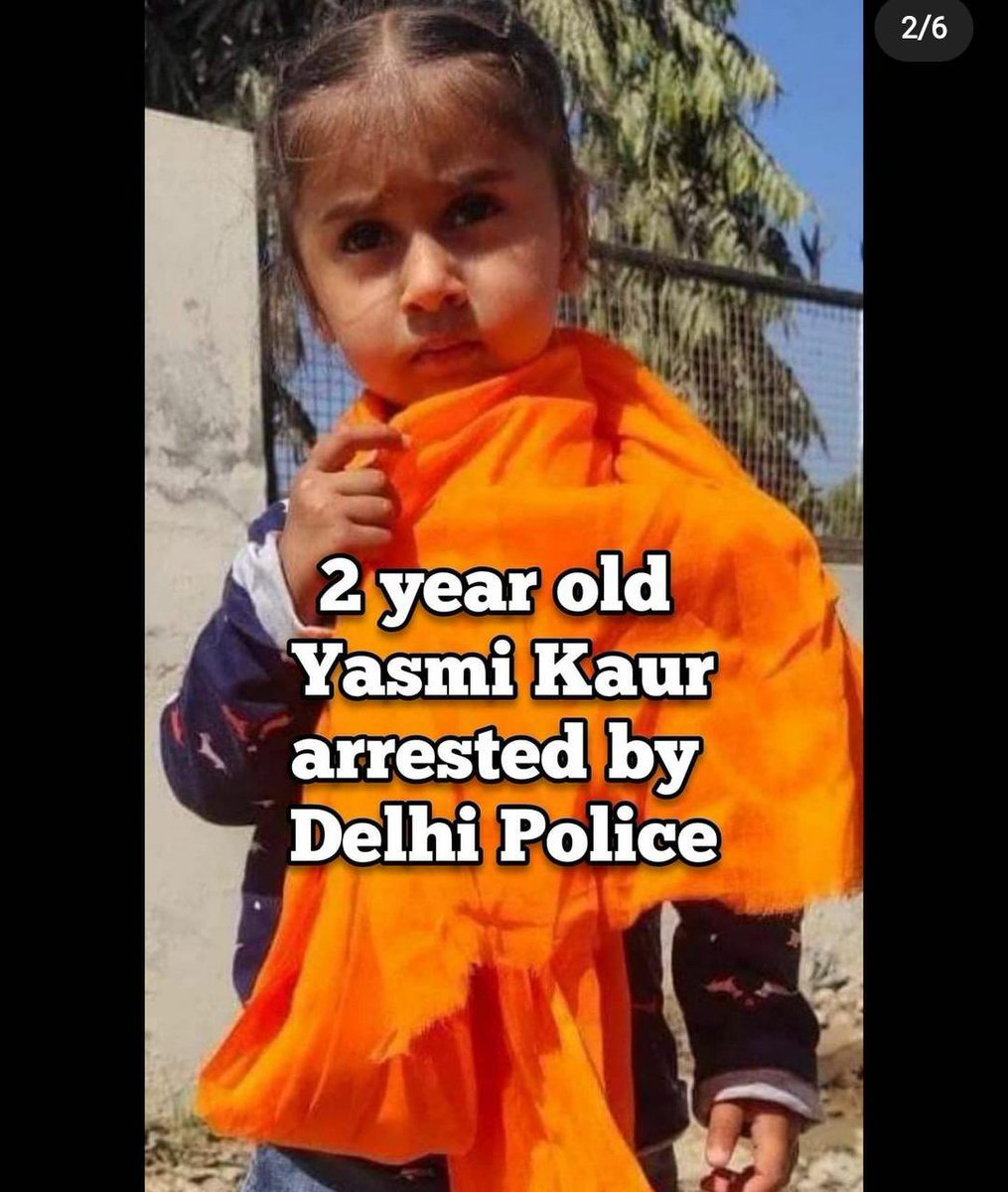 mssirsa's tweet photo. •@DelhiPolice shames humanity by detaining a 2-year old toddler &amp; 25 women
Their crime- they refused to remove Kisani Flags!
Such barbaric behaviour won’t be tolerated. We demand immed legal action agnst errant Police officials who crossed lines of human rights &amp; legal integrity https://t.co/BoFJOBdVLh