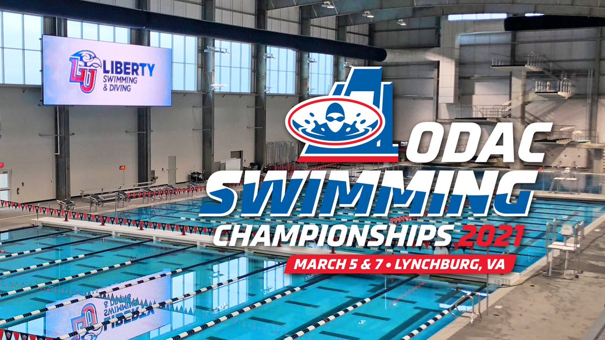 odacathletics's tweet photo. Previewing the 2021 #ODAC Swimming Championships #d3swimdive https://t.co/xIgEVm9FJ6 https://t.co/7FUAjB21Ma