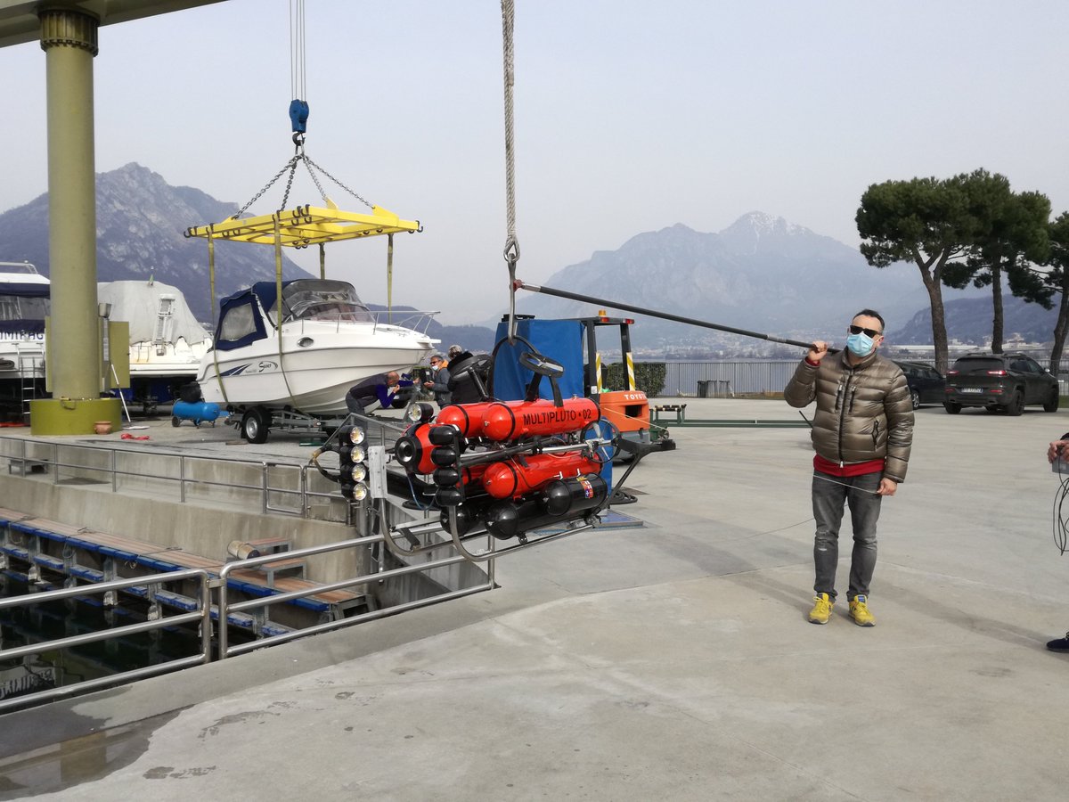 AzioneMare's tweet photo. Pluto ROVs piloting course - 4th day

Today the students piloted the MultiPluto #rov for the first time as part of a navigation and #sonarsearch exercise.
In the afternoon, tests were carried out on the use of the manipulator arm in the delimited basin used by Gaymarine🦾🌊 https://t.co/j4wlkbaHZr