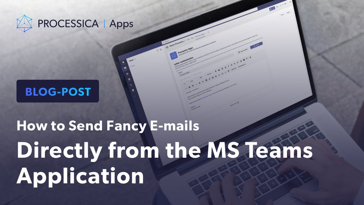 kbabenko's tweet photo. If you're anything like me, and you work with #MicrosoftTeams nearly every day, I'm sure you'll find this blog post rather interesting. https://t.co/qIvBsN7JJV

#ProcessicaApps  #serverless #Microsoft365 #O365 #Outlook #nocodeautomation #nocode @processica @MicrosoftTeams https://t.co/JdAERgmAzn