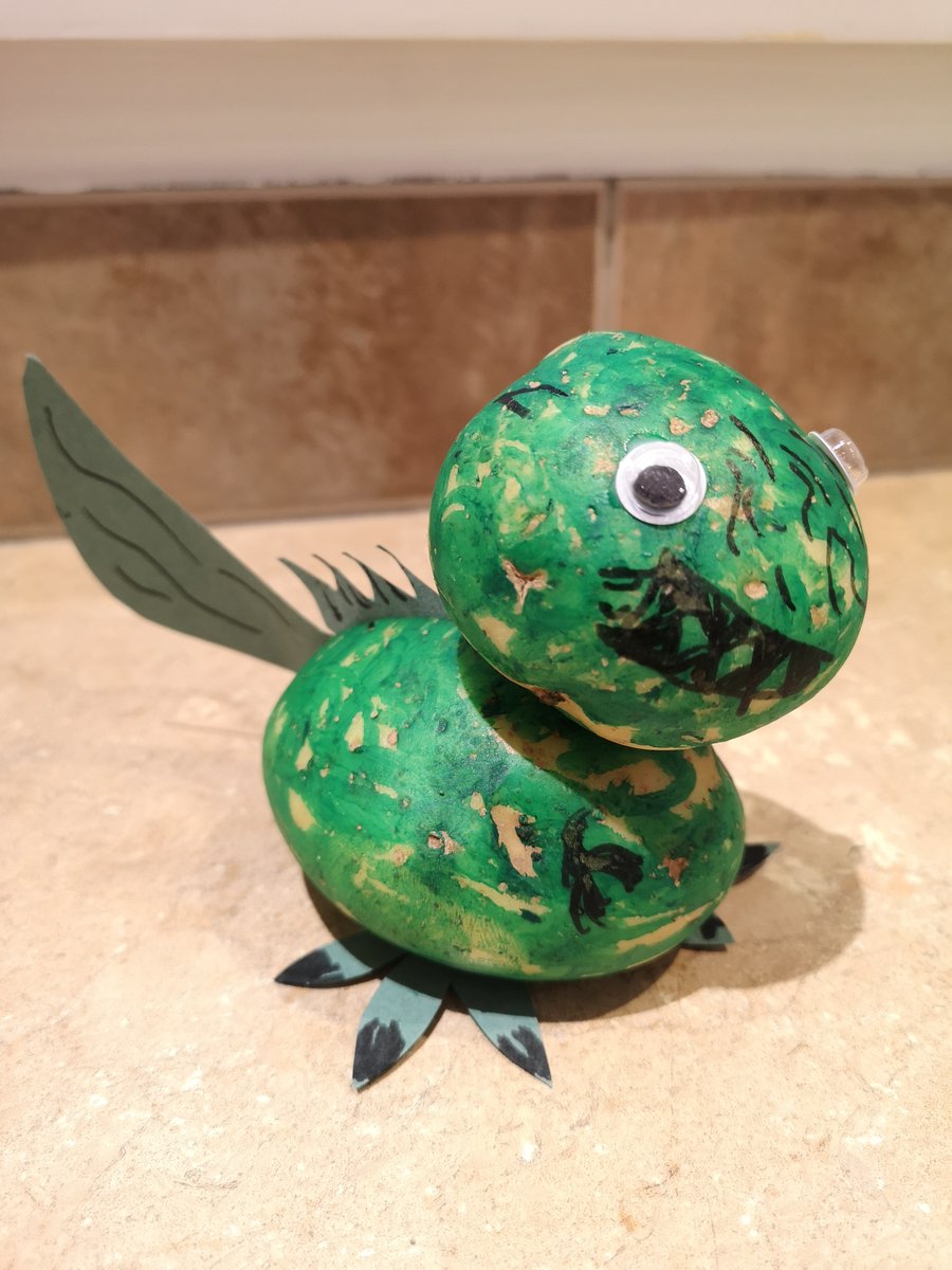 stjohnseagle's tweet photo. Well done to Mrs Lupton

We love your T-Rex from your son's favourite book
Booked Potato entry for World Book Day 2021 https://t.co/OYvwPvXlme