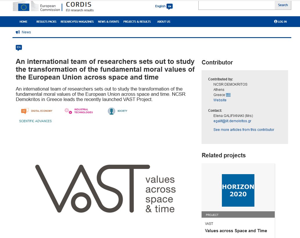 A news item showcasing our project is now available on the <a href="/CORDIS_EU/">EU Research Results</a> Wire website.
Read about what we are set out to achieve in the coming years!
cordis.europa.eu/article/rcn/42…
#CulturalHeritage #storytelling #AncientGreekTragedy #Museums