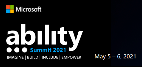 Registration for the Microsoft Ability Summit is OPEN!  abilitysummit.eventcore.com/auth/login #Accessibility