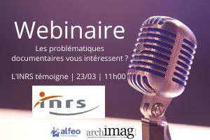 alfeosoft's tweet photo. 👉 Webinaire le 23 mars | Comment l'INRS structure son importante base documentaire
🕚 Rejoignez-nous pour découvrir le retour d'expérience de l'INRS lors d'un webinaire co-animé par @Archimag 
👉 Inscrivez-vous : https://t.co/QYpsnLWej0
#gestiondocumentaire #portaildocumentaire https://t.co/HMGGmqXTnt