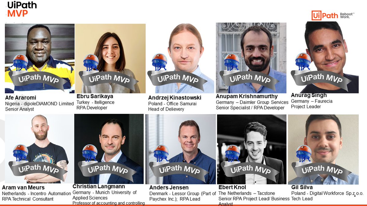 vibs_sri's tweet photo. Super excited to welcome @UiPath #MVP2021 on board who have been continuously making outstanding contributions to the #uipathcommunity #RPA @CorinaGheonea1 @grassrootscmgr  @DOakley @rajeshkjindal @rrnamb https://t.co/qyy8vSMtqy