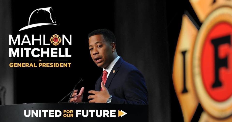 MahlonMitchell's tweet photo. Today is a big day for the IAFF - a day that will determine our future for many years to come! As we wait for results to come in, I would like to thank everyone for engaging in this process through these trying times. No matter who you supported, we are all in this together! https://t.co/Sfo6pvhEzh
