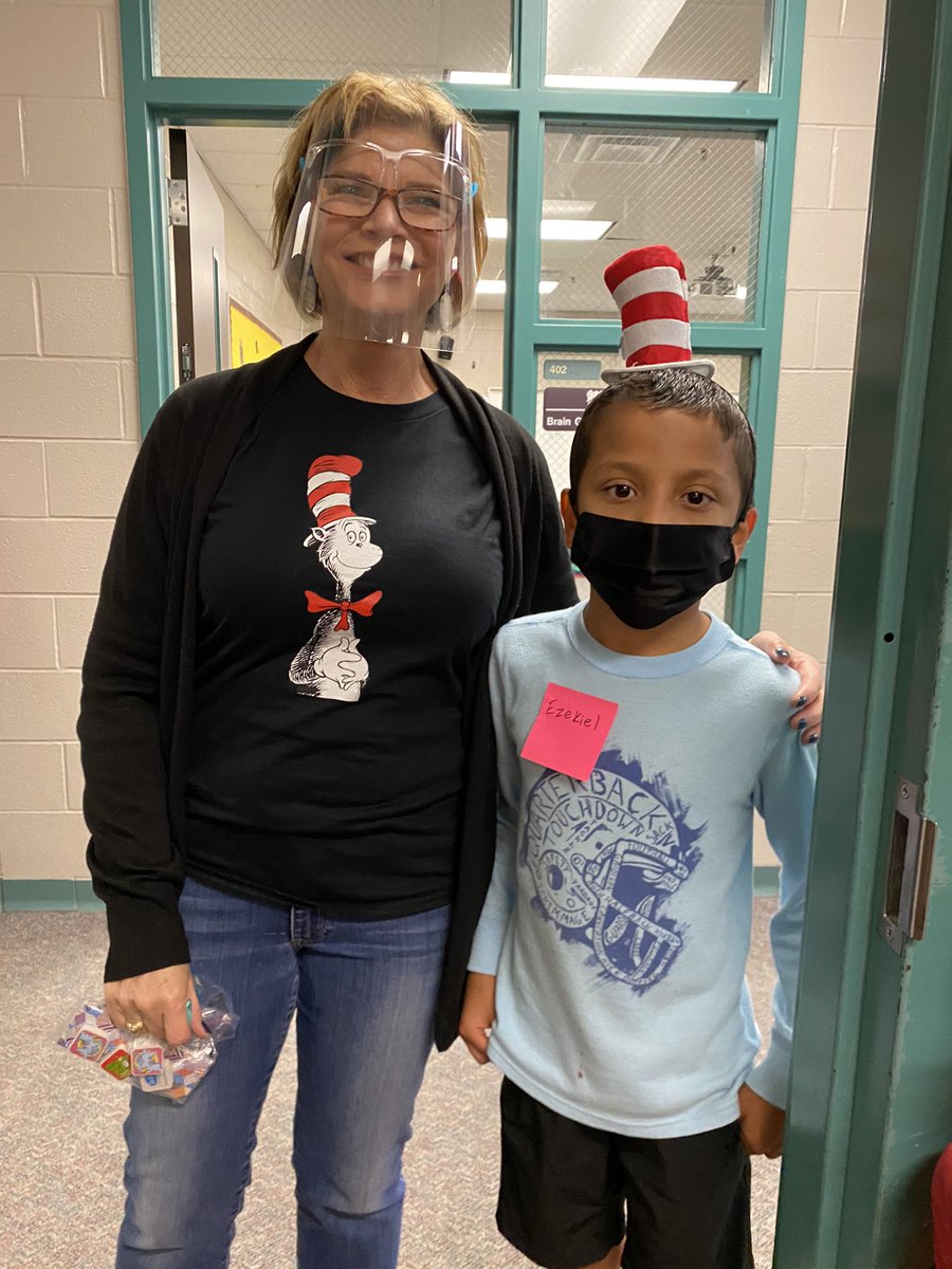 Dr Seuss Birthday celebration #mbebears2020 #humbleisd_MBE #mbeisfamily #LightTheWay