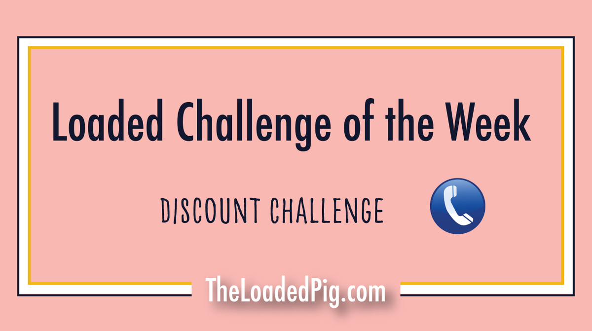 TheLoadedPig's tweet photo. Each day this week contact a utility/service provider & see what discounts are available
Includes phone, internet, electric, water, day care, etc.
If there are no discounts, research cheaper alternatives
It takes time but you can really save 💰 just by asking! #loadedchallenge https://t.co/6PjnsfLYKR