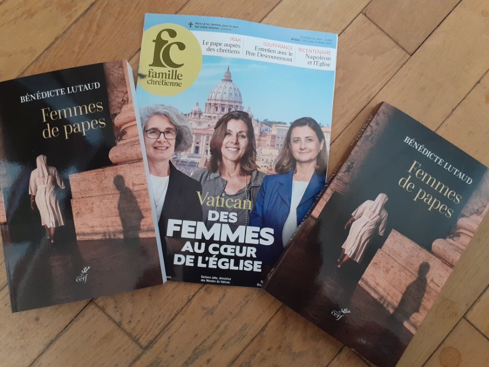Un grand merci à <a href="/FChretienne/">Famille Chrétienne</a>  qui consacre sa Une au passionnant sujet des #Femmes du #Vatican et à mon ouvrage #Femmesdepapes ! Retrouvez mes deux pages d'entretien dans le numéro de cette semaine, aujourd'hui en kiosque !