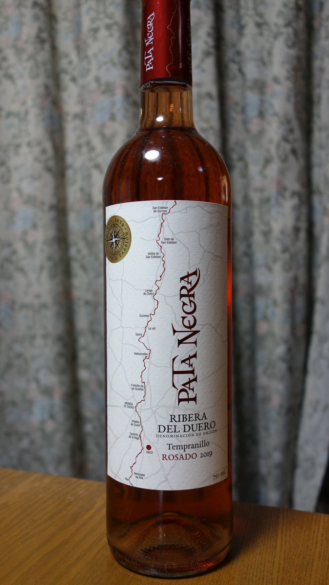 まかさか Pata Negra Ribera Del Duero Tempranillo Rosado 19 パタネグラ リベラ デル ドゥエロ テンプラニーリョ ロサド 淡く明るいイチゴ色 ラズベリーなどのフレッシュで力強い酸が際立つ果実味 さわやかな後味の辛口ロゼワイン 食前酒によさそう まかさか Pata Negra Ribera Del Duero Tempranillo Rosado 19 パタネグラ リベラ デル ドゥエロ テンプラニーリョ ロサド 淡く明るいイチゴ色 ラズベリーなどのフレッシュで力強い酸が際立つ果実味 さわやかな後味の辛口ロゼワイン 食前酒によさそう