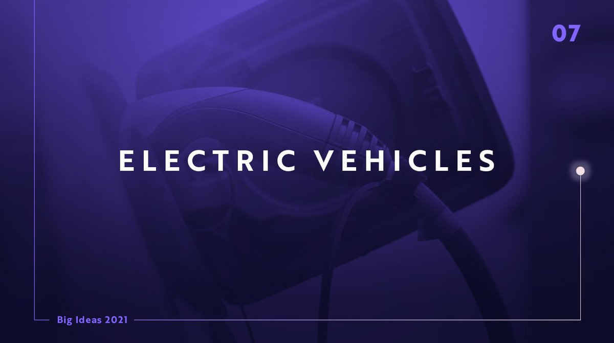 ARKInvest's tweet image. ARK forecasts that EV sales could increase 20-fold by 2025. Find out how we reached this estimate in #BigIdeas2021! arkinv.st/3rnTyVe