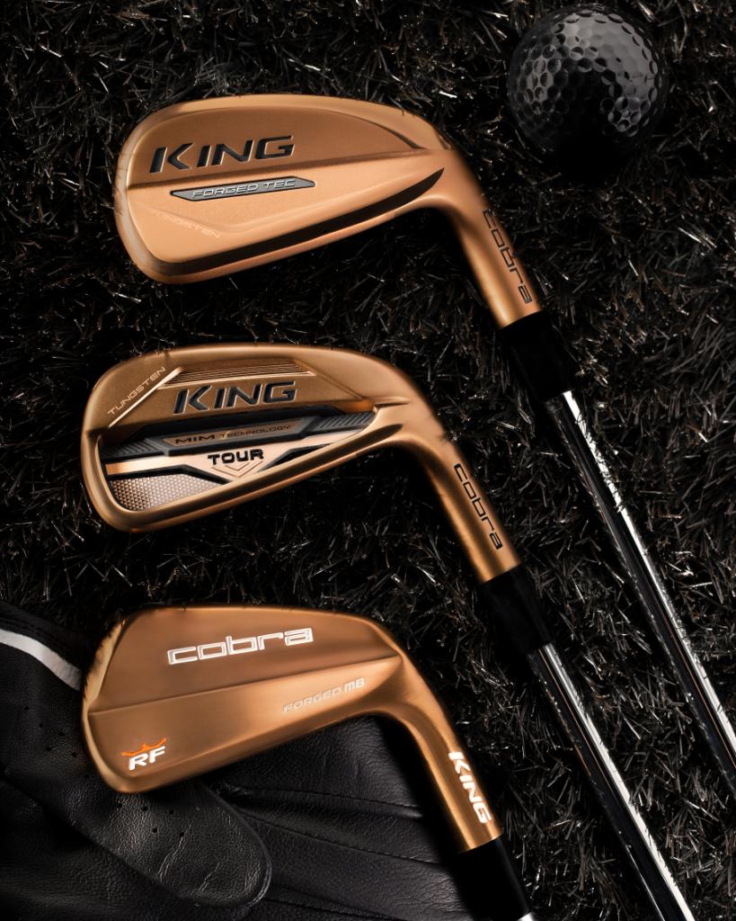 Crafted for your game. Whether you desire the highest level of precision, soft feel, or added forgiveness, the KING Copper Series has an iron for you.

Tap to shop: bit.ly/3qgtfim

#COBRACONNECT #PlayersDistance