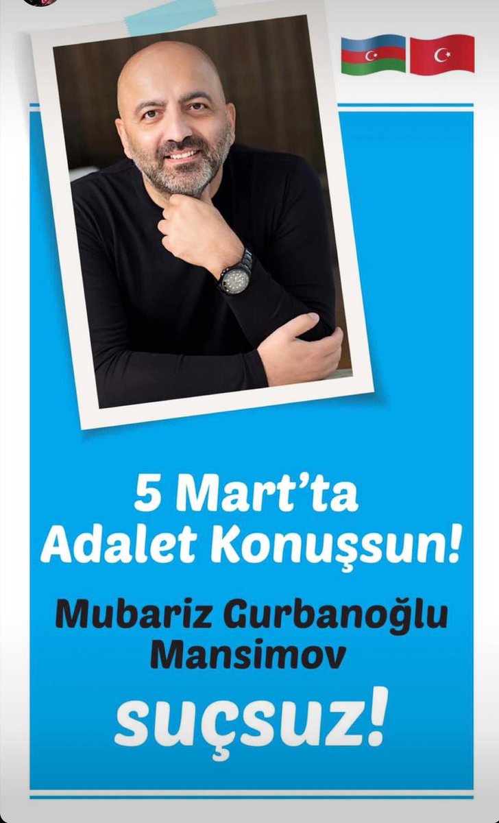 SultanHelime's tweet photo. @Tural_mubariz42 Inşallah Allah goysa https://t.co/ZjwCk9VVWF