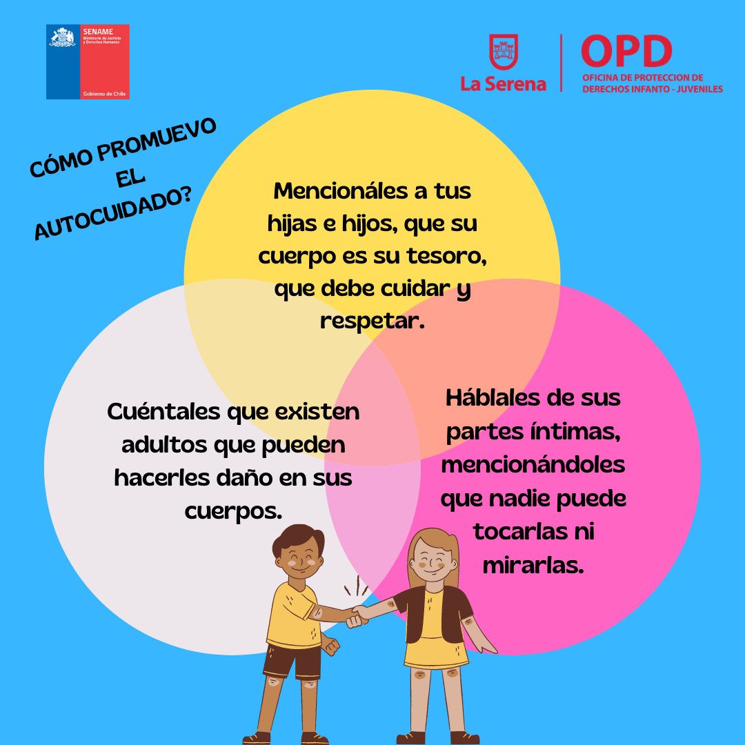 opdlaserena's tweet photo. Queridos amigos👩‍👦👨‍👩‍👦 y amigas 👨‍👩‍👧‍👧 
Hoy  es día de autocuidado de nuestros niños, niñas y adolescentes.
#opdlaserena2021 
#autocuidado https://t.co/sFOE4e1VAn