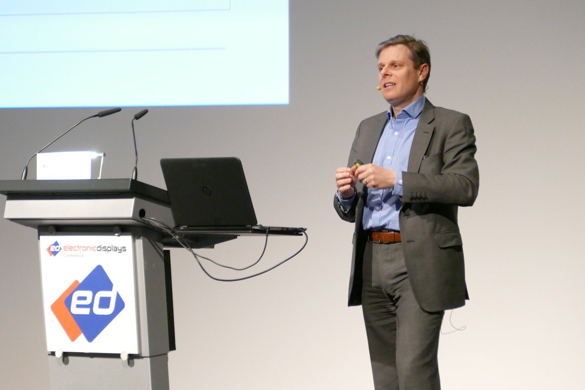 Danke an <a href="/paulgray_DS/">Paul Gray</a> für die interessante Keynote zur Display-Industrie auf der #edC21DIGITAL. Hier die Zusammenfassung der Marktanalyse: bit.ly/3sHbla2

#ew21 #ew21DIGITAL
<a href="/embedded_world/">embedded world</a>