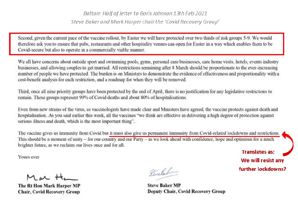 TheCartHorse1's tweet image. +Why was there no vote on the decision to force every child to break their home isolation bubbles -just before Mother's Day &amp;amp; Easter?

Steve Baker is with the 'CRG' and campaigned for #SchoolReopeningUK in his letter of 13th Feb