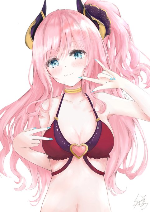 スズナちゃんです。
R18差分描くかはアンケートの結果次第です。
 #プリコネR 