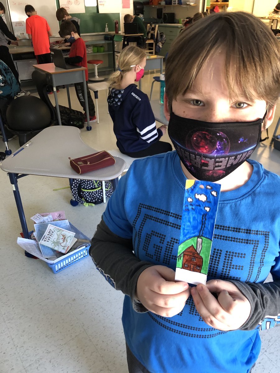 We are the Hawks Of Hope who are making cards and bookmark to raise money for the OHS and CHEO! (Thanks for the follows and likes!) - Madyn Gr. 5ext @CHEO @ottawahumane @ocsbSEP @HolySpiritOCSB #ocsbsep #mysterybookmark