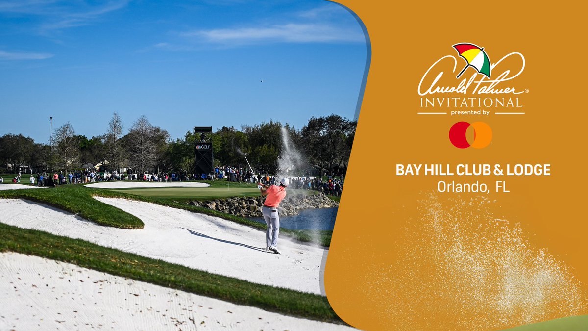 Watch the Arnold Palmer Invitational at Bay Hill this weekend on PGA Tour Live: nbcsports.com/gold/pga-tour-…
